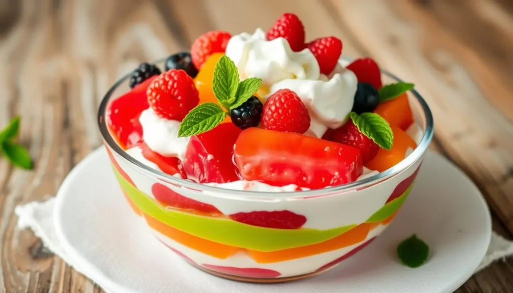 Low Carb and Sugar-Free Jello Fluff Salad