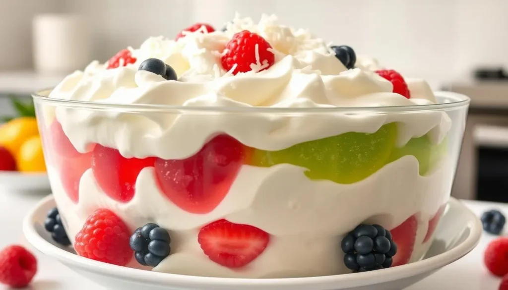 Low Carb and Sugar-Free Jello Fluff Salad