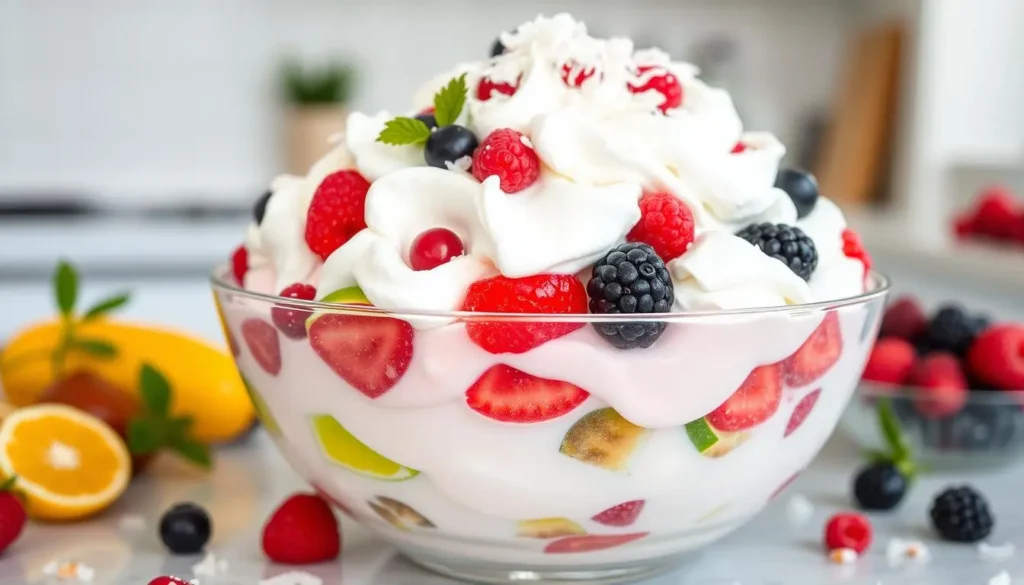 Low Carb and Sugar-Free Jello Fluff Salad
