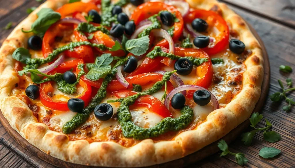 Veggie Pizza with Chimichurri