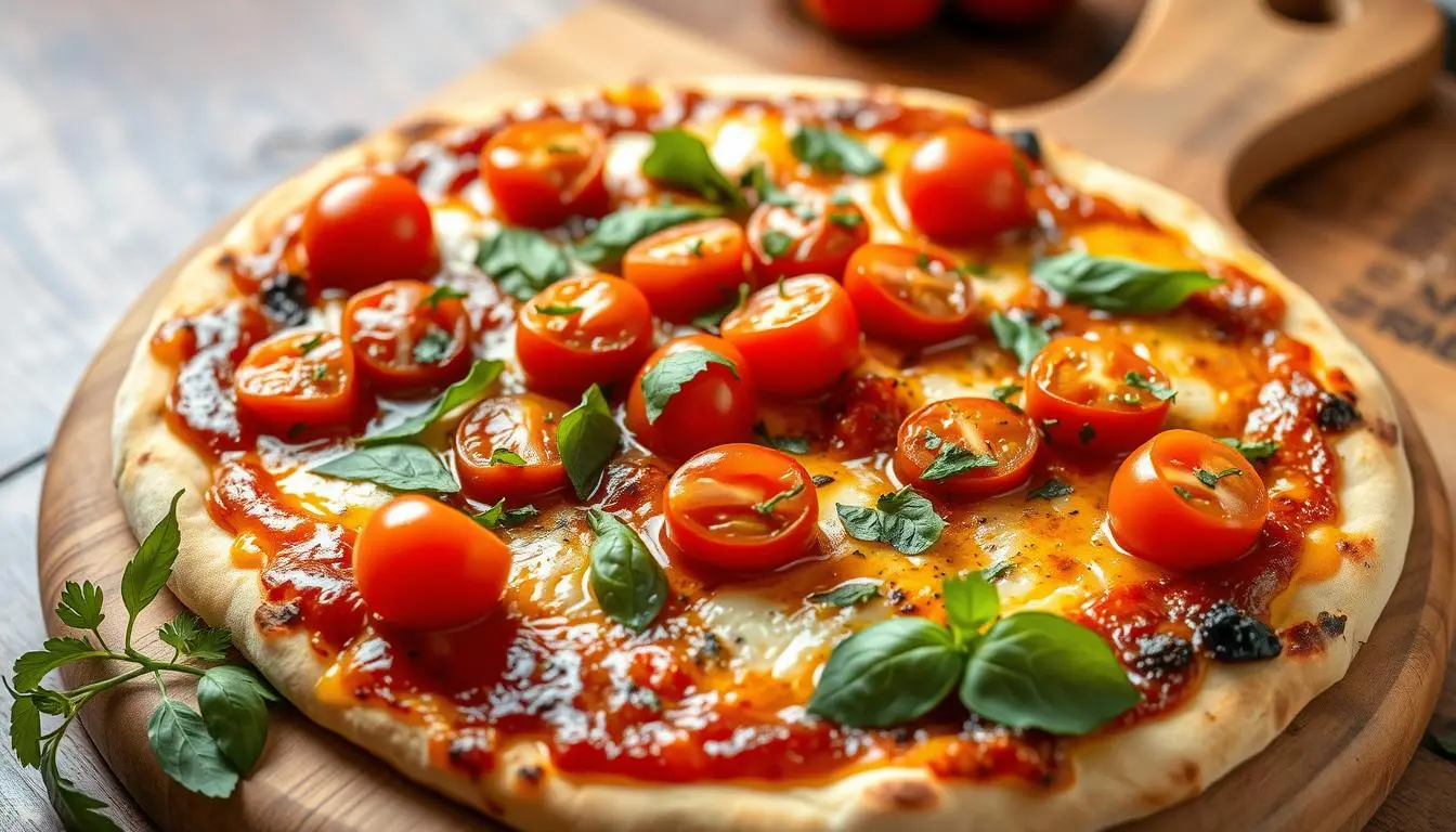 Veggie Pizza with Chimichurri