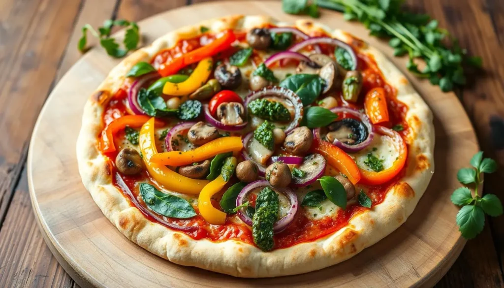 Veggie Pizza with Chimichurri